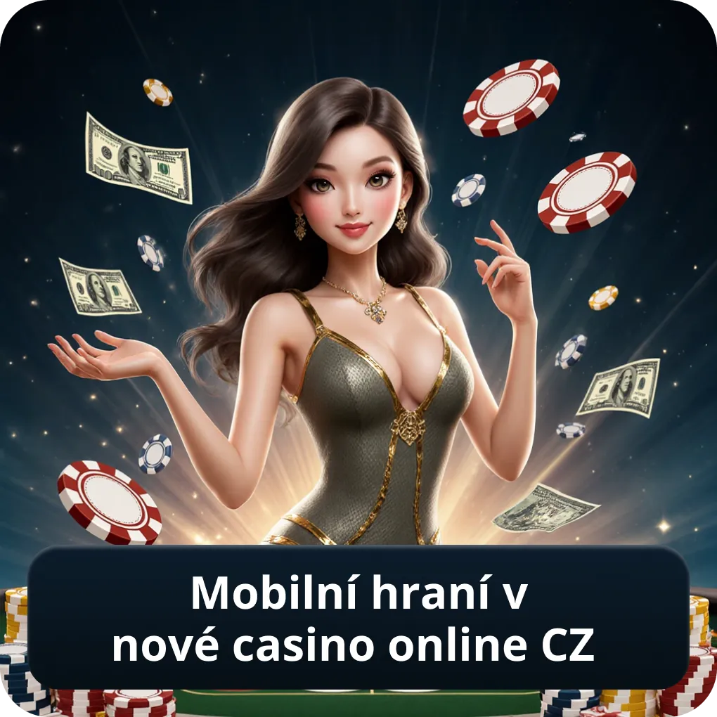 Mobilní hraní v novém casino online CZ
