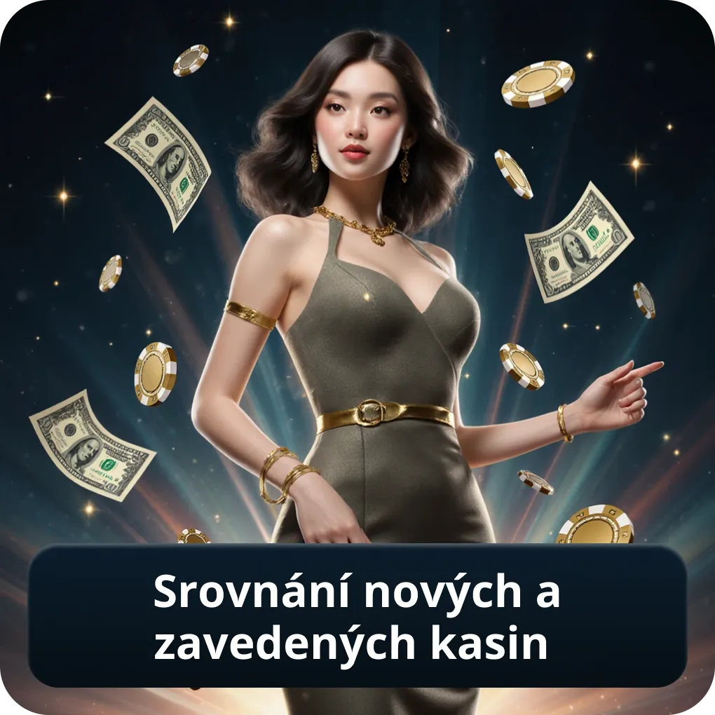 Srovnání nových a zavedených kasin v Česku